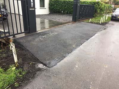 Asfalt gelegd bij particulier door Buitengewoon