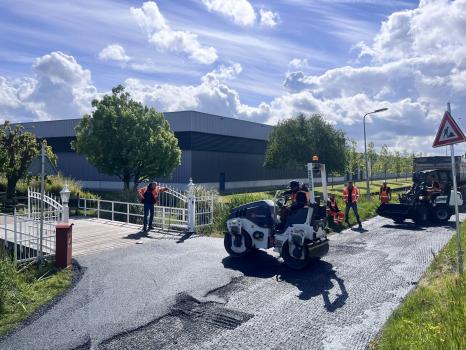 Buitengewoon onderaannemer asfaltwerken