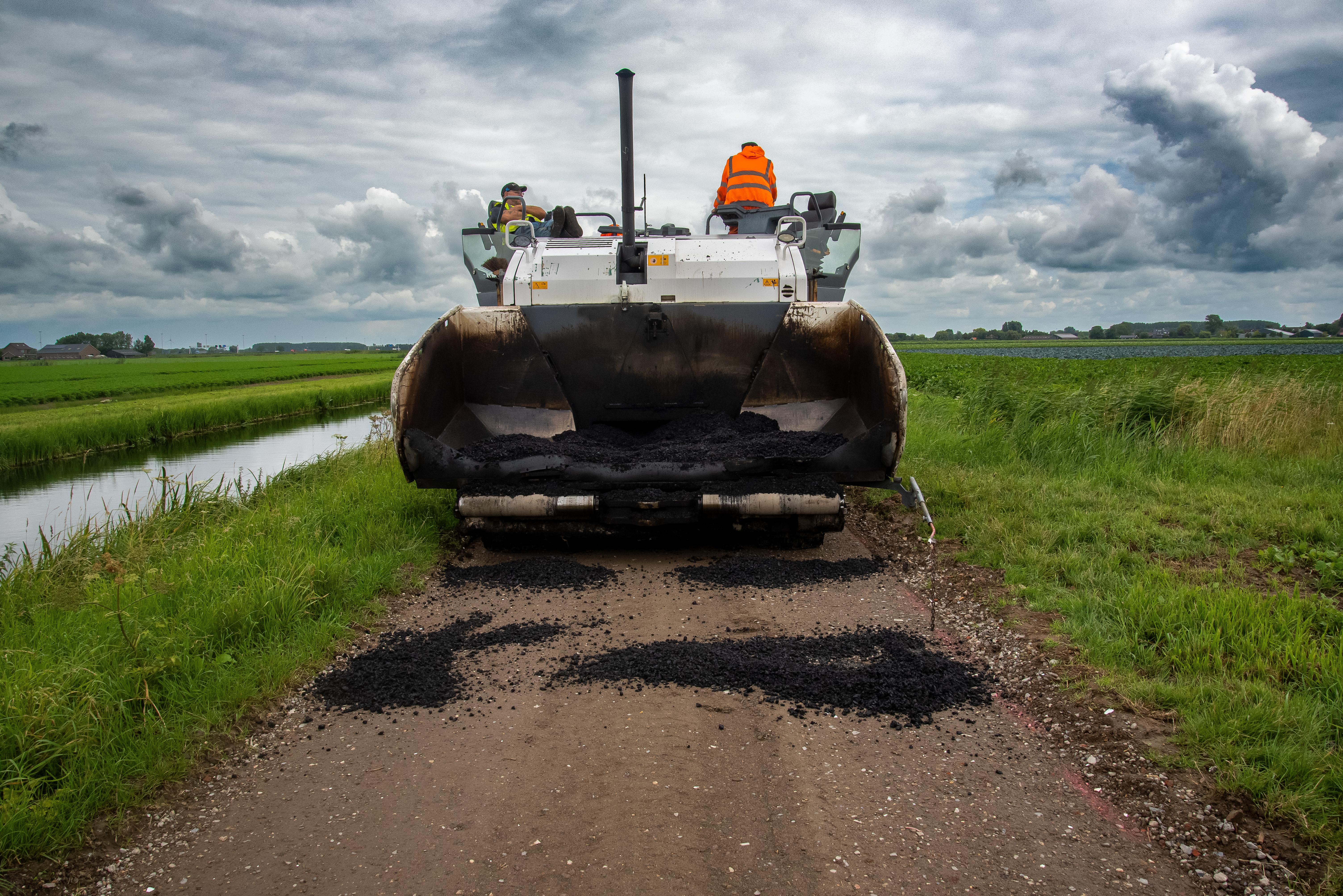 Asfalteren | Buitengewoon Nieuwe Doorn Almkerk Boerenweg