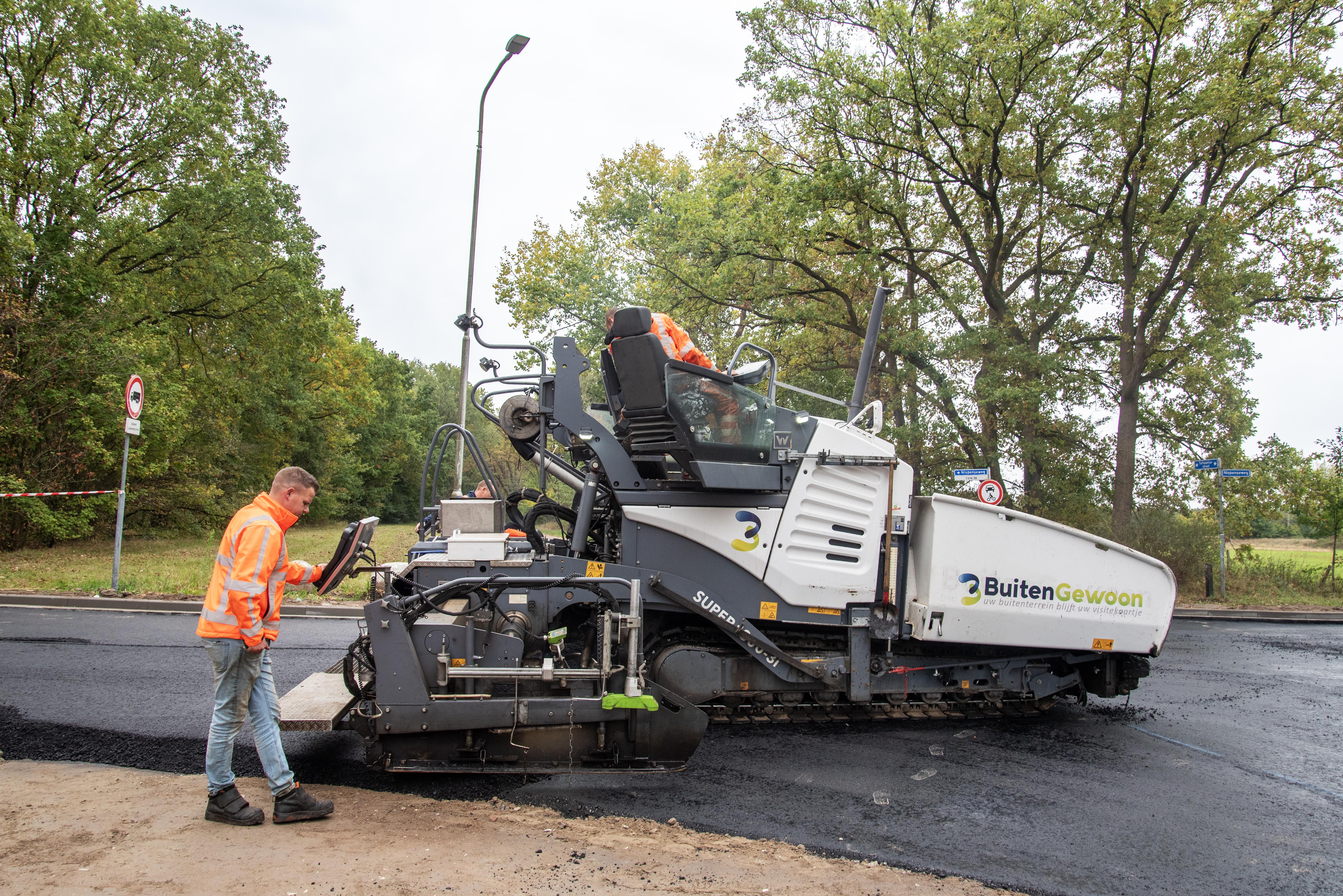 Asfalteren | Buitengewoon Turfvaartsestraat Roosendaal asfalteren frezen belijnen