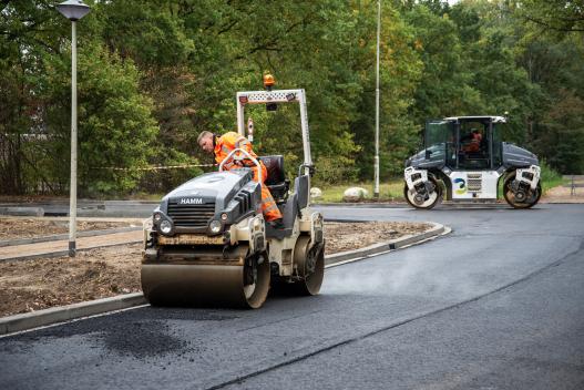 Asfalteren | Buitengewoon Turfvaartsestraat Roosendaal asfalteren frezen belijnen