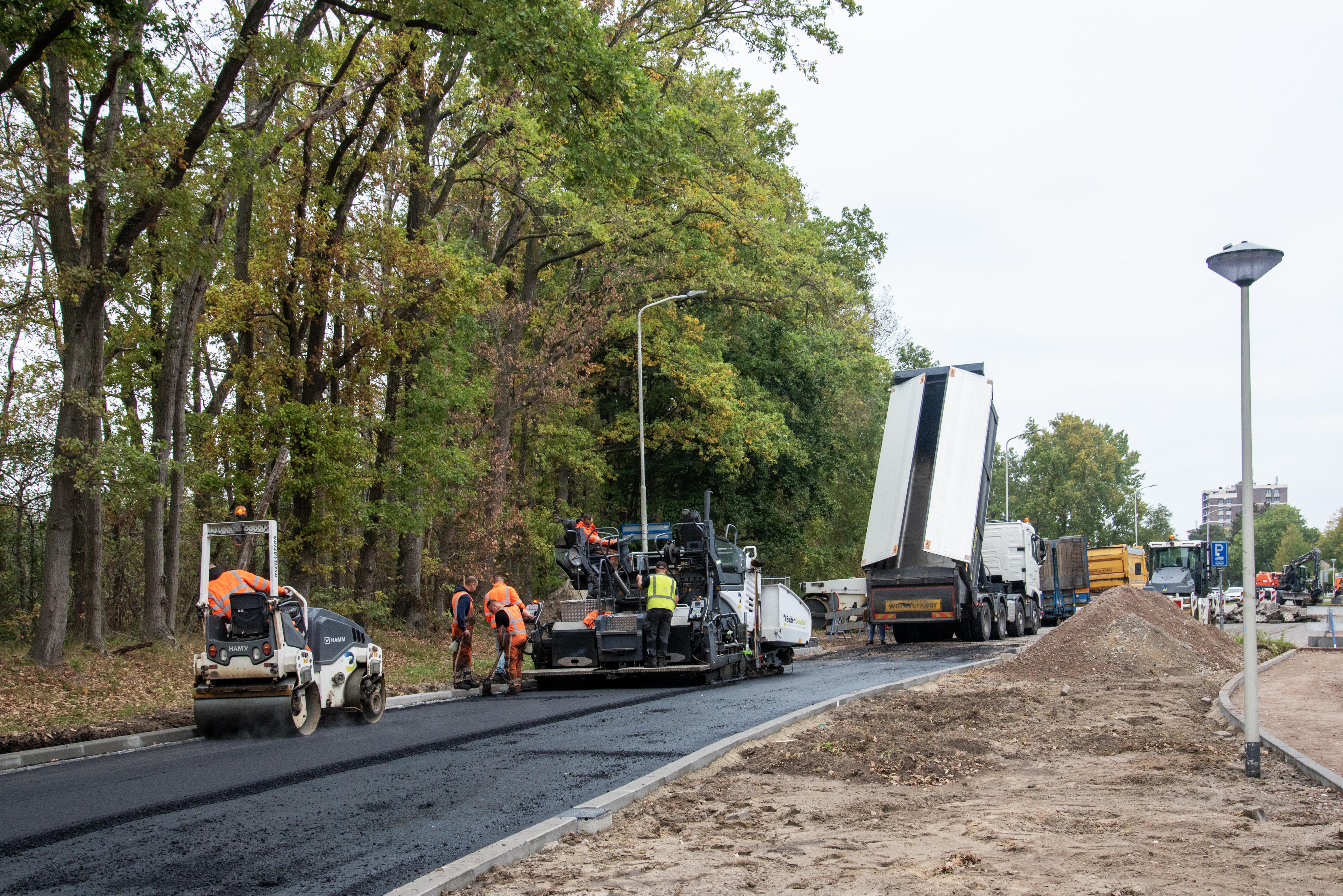 Asfalteren | Buitengewoon Turfvaartsestraat Roosendaal asfalteren frezen belijnen