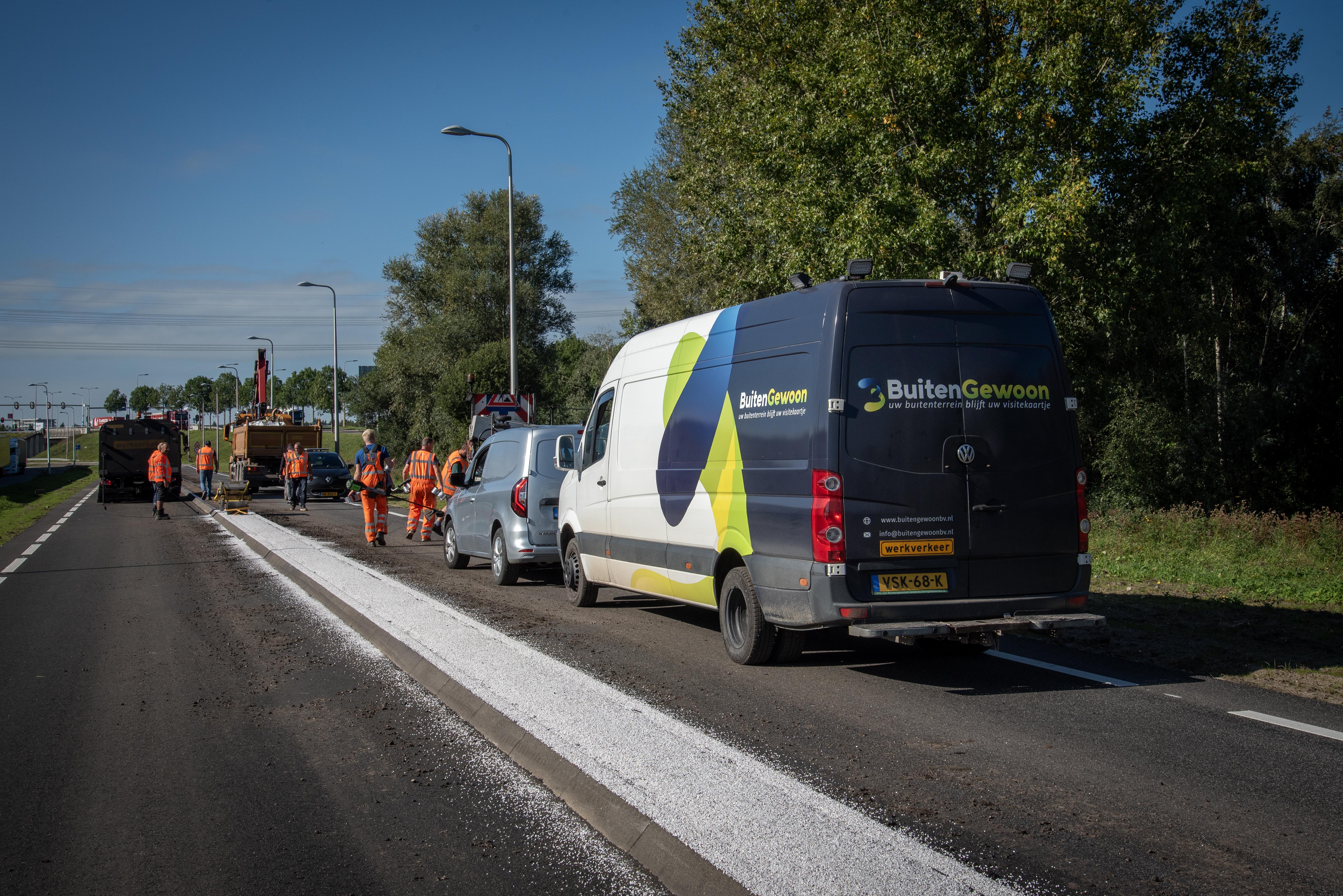 Veiligheid begint bij zichtbaarheid: vluchtheuvels vernieuwd met Luxovit split